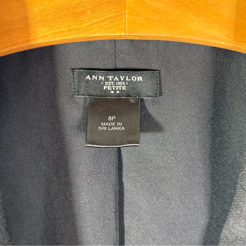 Ann Taylor Charcoal Gray Blazer - Picture 8 of 9